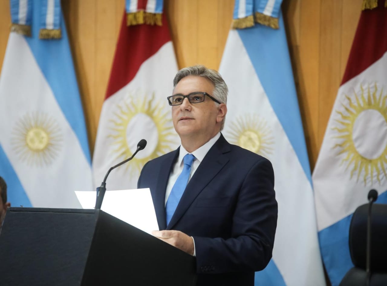 El gobernador Martín Llaryora se expresó sobre la situación en Medio Oriente