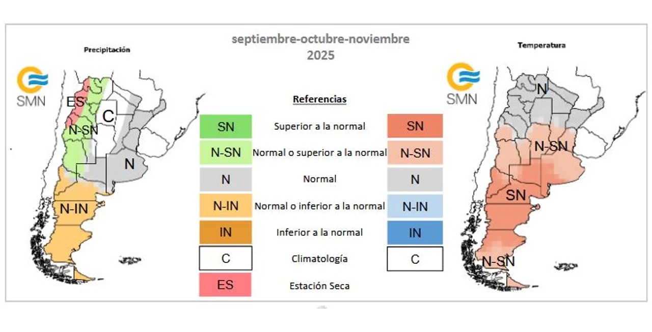 El SMN informó cómo estará el tiempo en Córdoba en el próximo trimestre