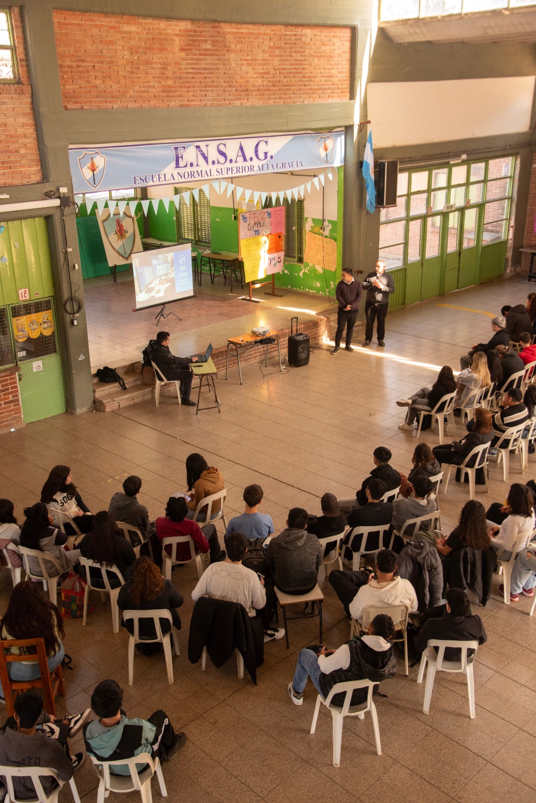 “Ojos en alerta”: Realizan capacitaciones en instituciones de Alta Gracia