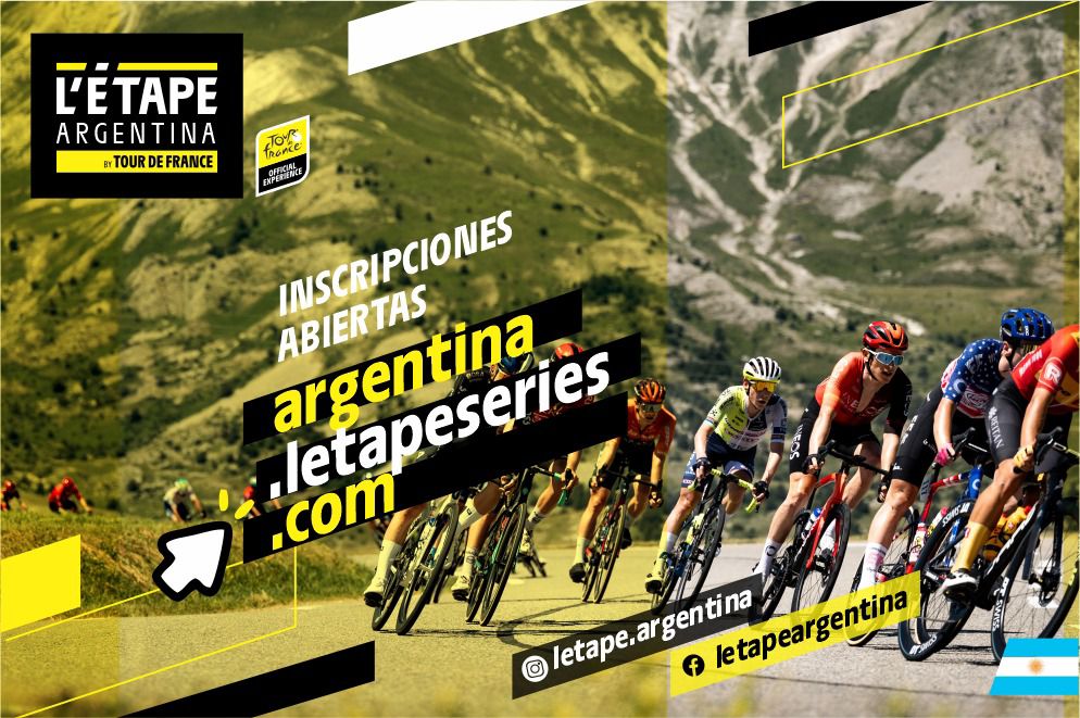 Córdoba abrió las inscripciones para L’Étape Argentina by Tour de France 2026