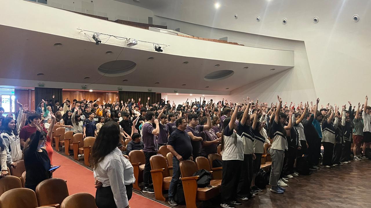 Estudiantes que terminan su secundario recibieron una capacitación en Educación financiera en Alta Gracia