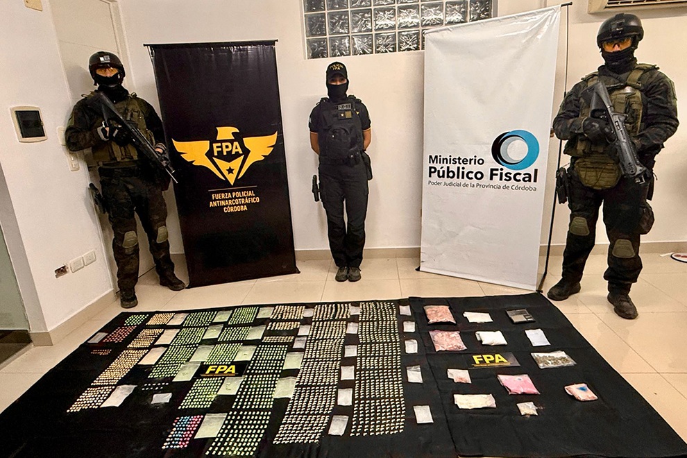 La FPA logró el mayor secuestro de drogas sintéticas de los últimos tiempos