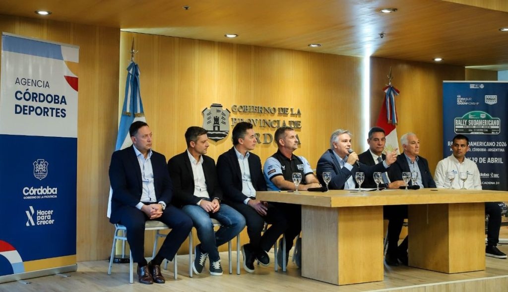 Córdoba recibe al Rally Sudamericano: Recorrerá ocho localidades y más de 530 km de carrera
