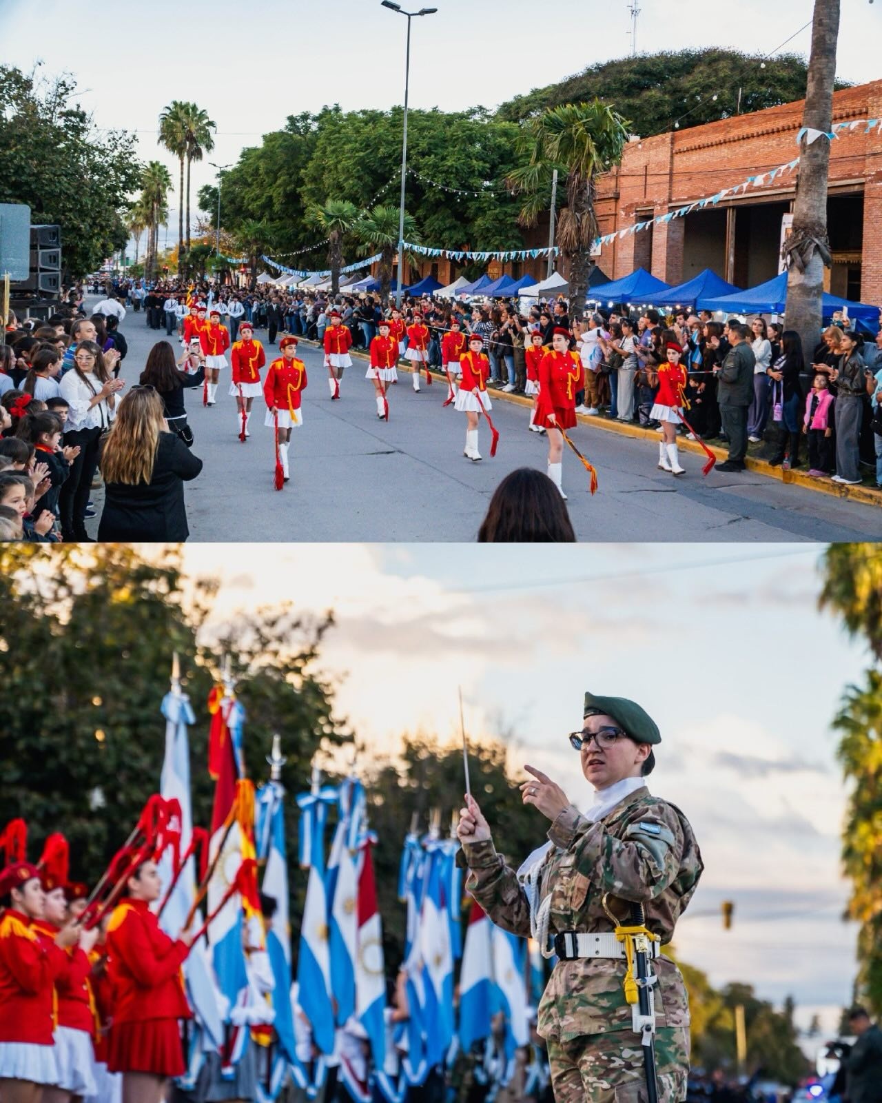 El Instituto Manuel de Falla realizó el Desfile Homenaje a la Gesta de Malvinas en Alta Gracia