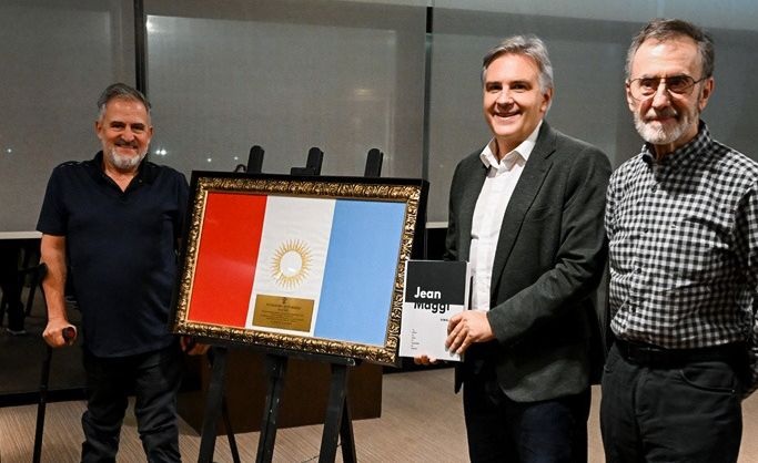 Llaryora recibió a representantes de la Fundación Jean Maggi en su décimo aniversario