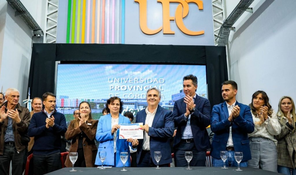 Marcos Juárez: Llaryora inauguró la primera etapa de la sede de la UPC