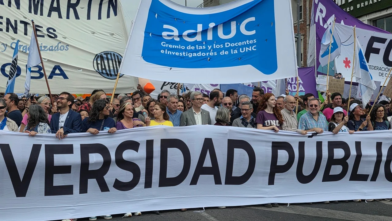 Marcha Federal Universitaria: las claves y el horario en Córdoba