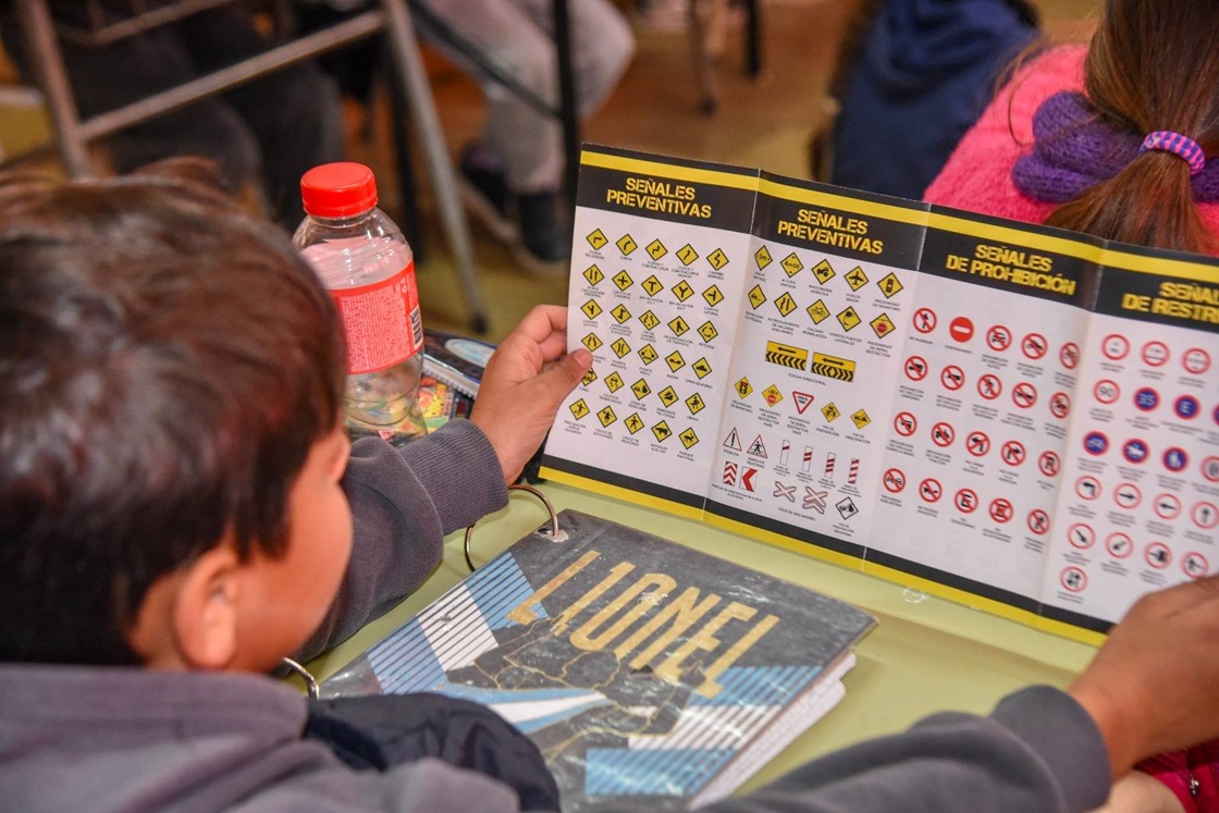 ¡A la seguridad vial la hacemos entre todos! Comenzaron las charlas de educación vial en escuelas