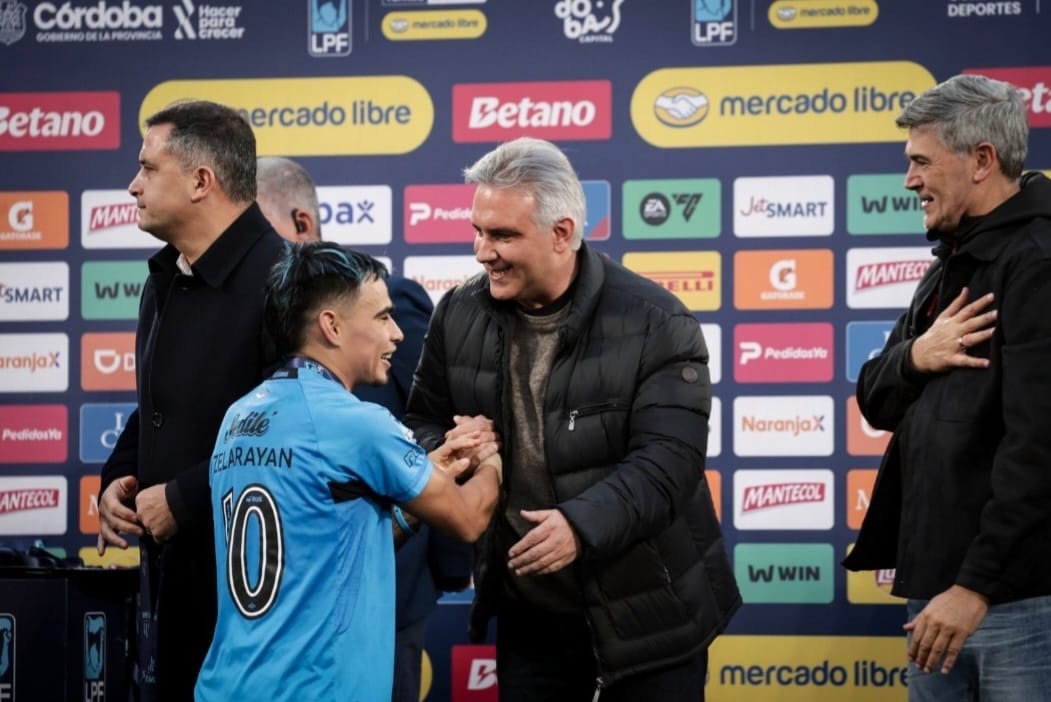 Martín Llaryora en redes sociales:  “¡FELICITACIONES  BELGRANO, CAMPEÓN DEL FÚTBOL ARGENTINO!
