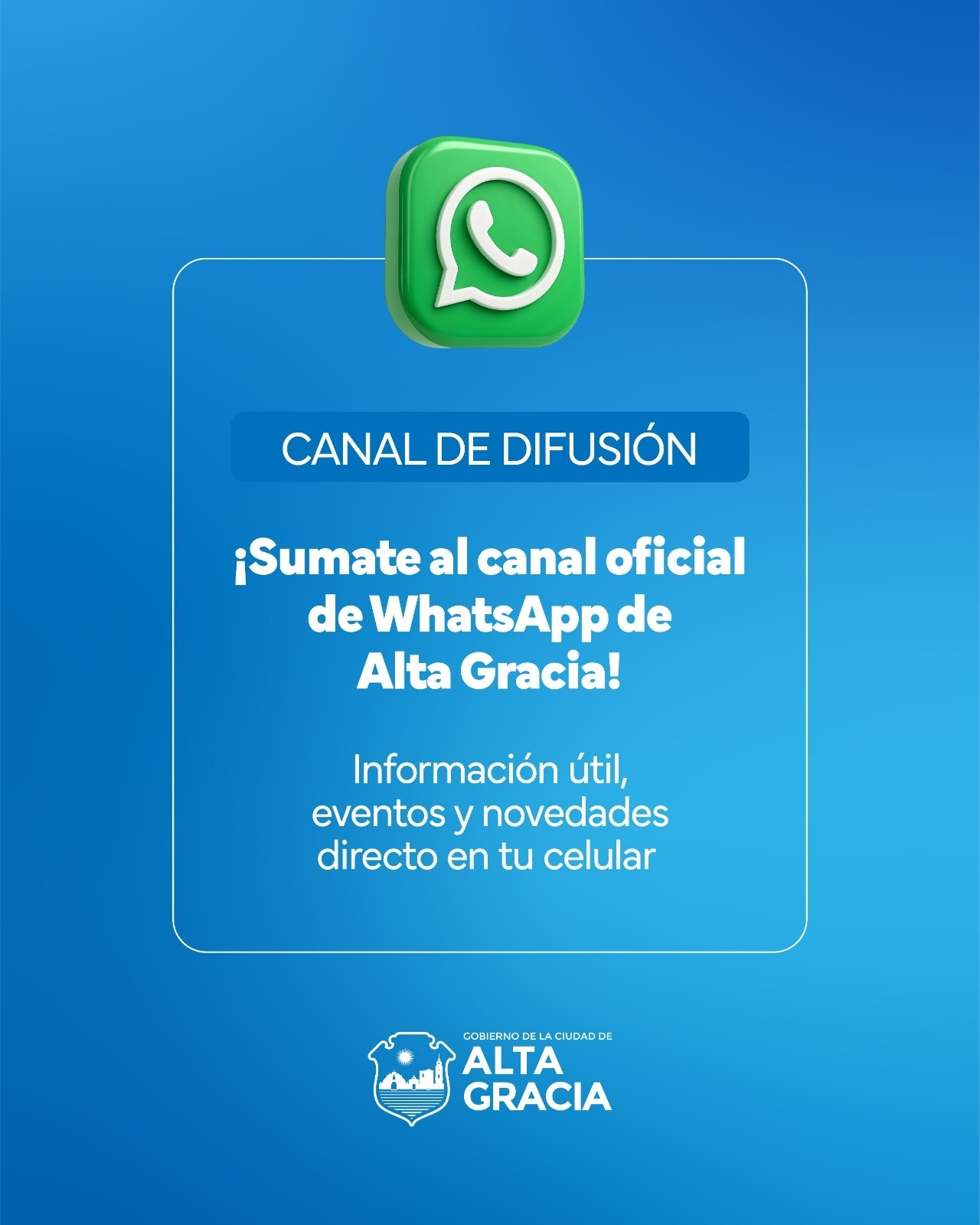 EL MUNICIPIO ESTRENA DOS NUEVOS CANALES DE INFORMACIÓN