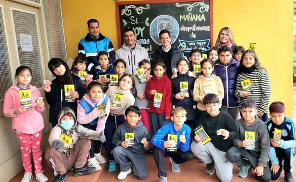 Continúan las charlas de Concientización Vial en colegios primarios