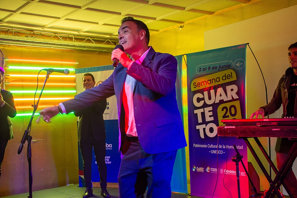 Día del Cuarteto: la Provincia homenajeó a referentes del género