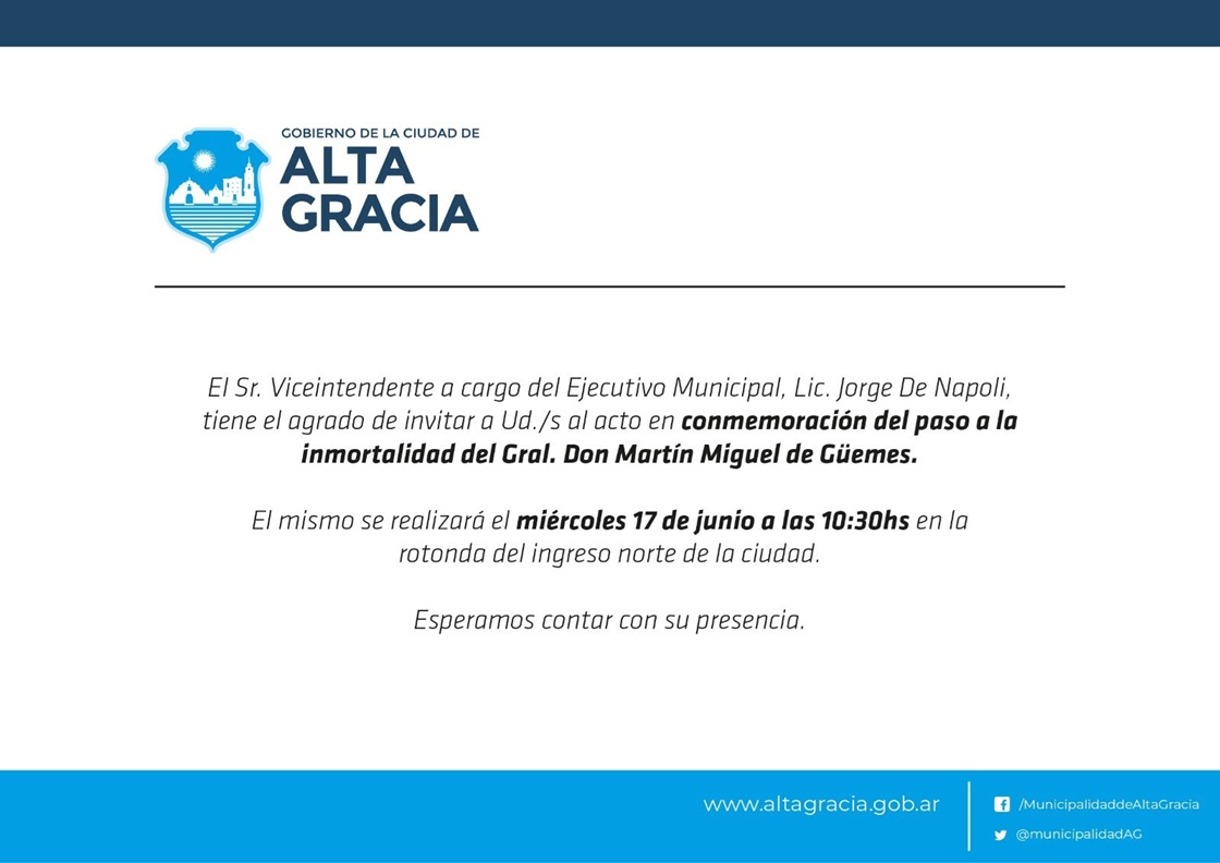 Paso a la Inmortalidad del Gral. Martín Miguel de Güemes