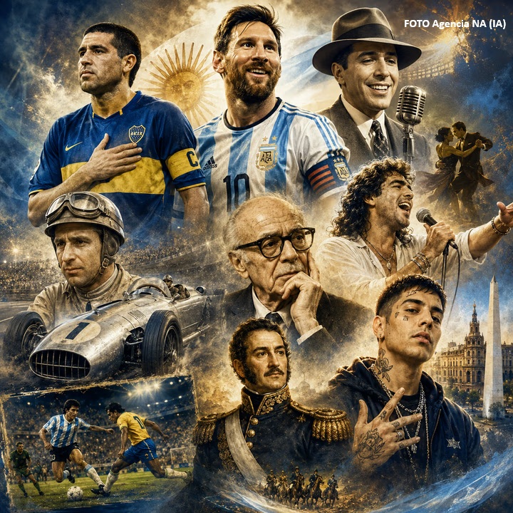 24 de junio, el día más argentino: Messi, Fangio, Riquelme, Gardel, Rodrigo y una fecha cargada de historia