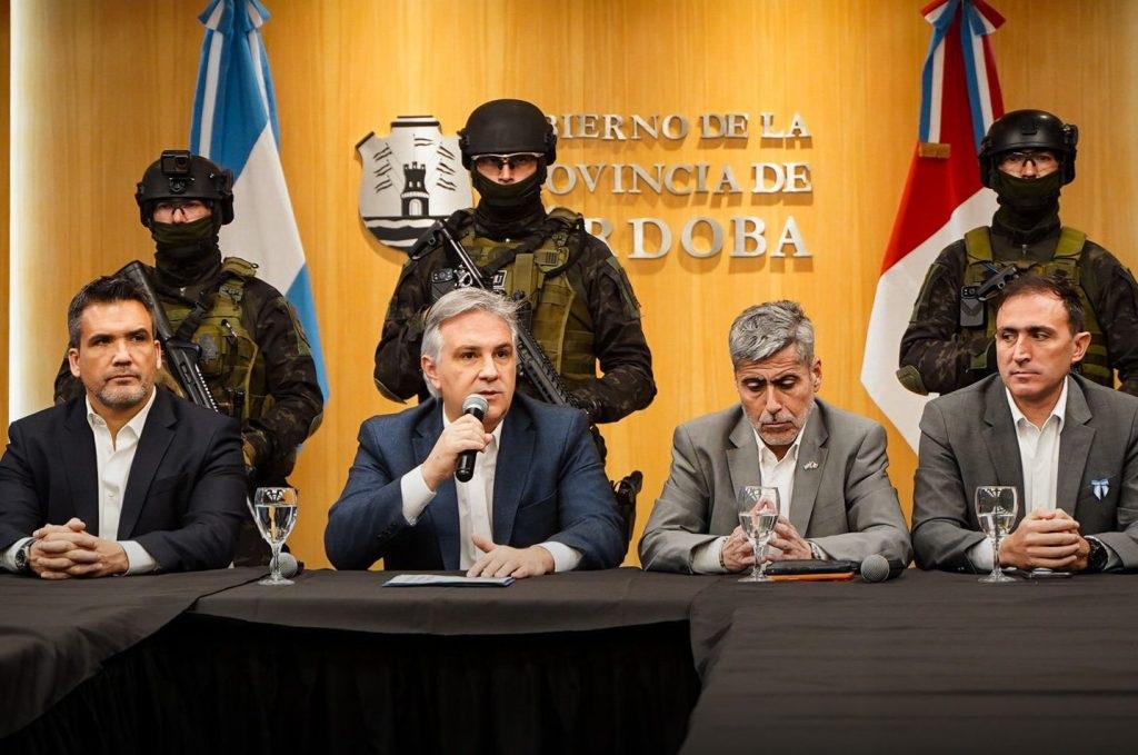 Ley Antibúnker y Antiaguantadero: «Es un instrumento central para seguir mejorando la seguridad de los cordobeses”, dijo Llaryora