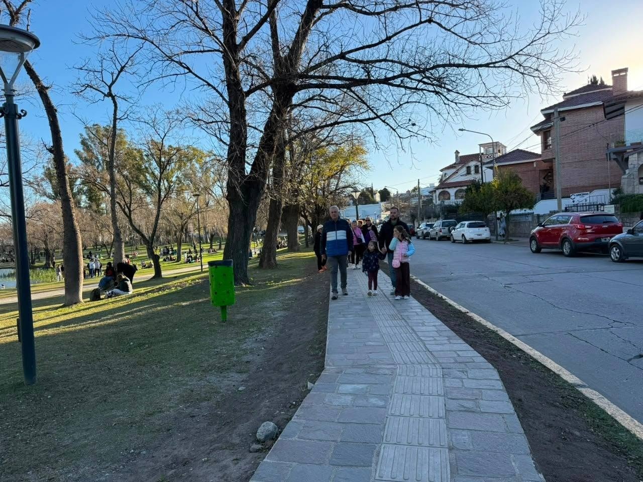 Inauguraron las obras realizadas en Calle del Molino y Tajamar