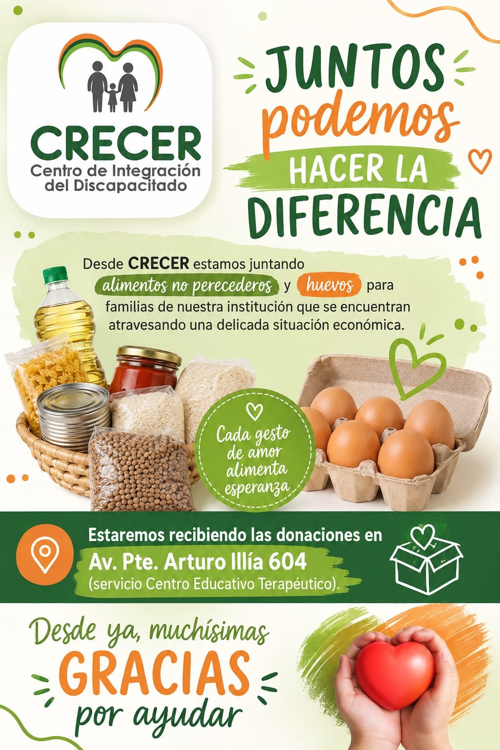 ¡Ayudemos a CRECER!