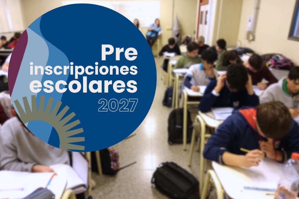 Última semana para realizar preinscripciones escolares para el Ciclo Lectivo 2027