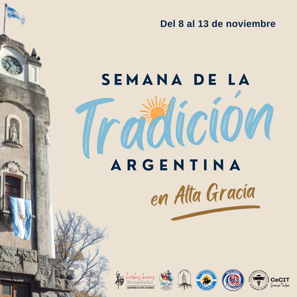 Alta Gracia se prepara para vivir la Semana de la Tradición