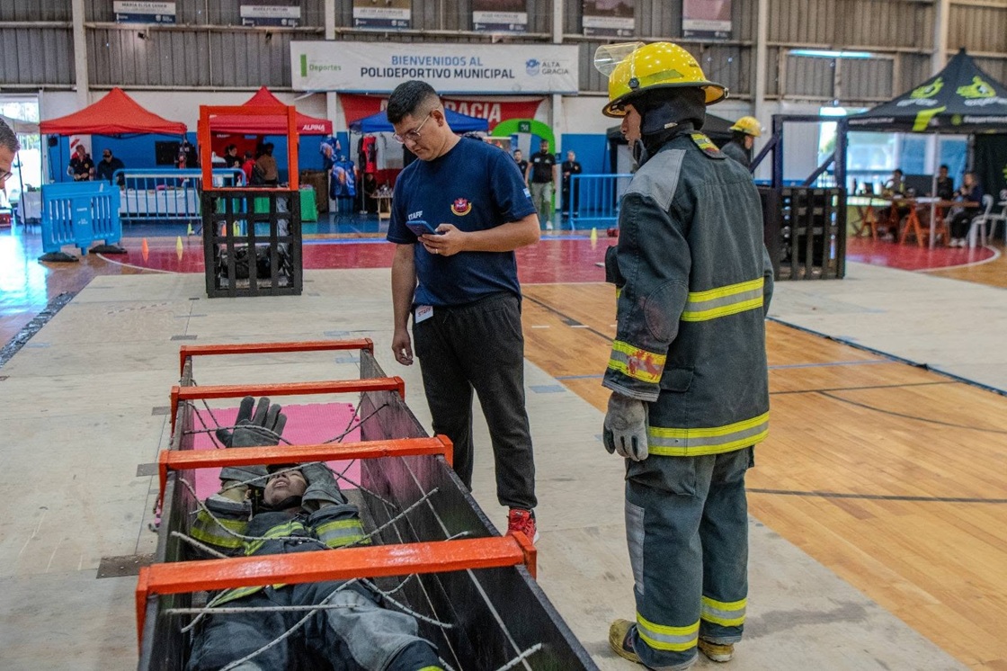Alta Gracia fue sede de la 2° edición de la “Copa Bomberil”